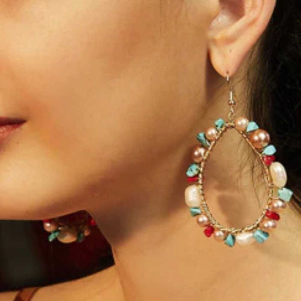 Freshwater Pearl Drop Earring